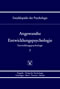 Angewandte Entwicklungspsychologie (Enzyklopädie der Psychologie : Themenbereich C : Ser. 5 Bd. 7)